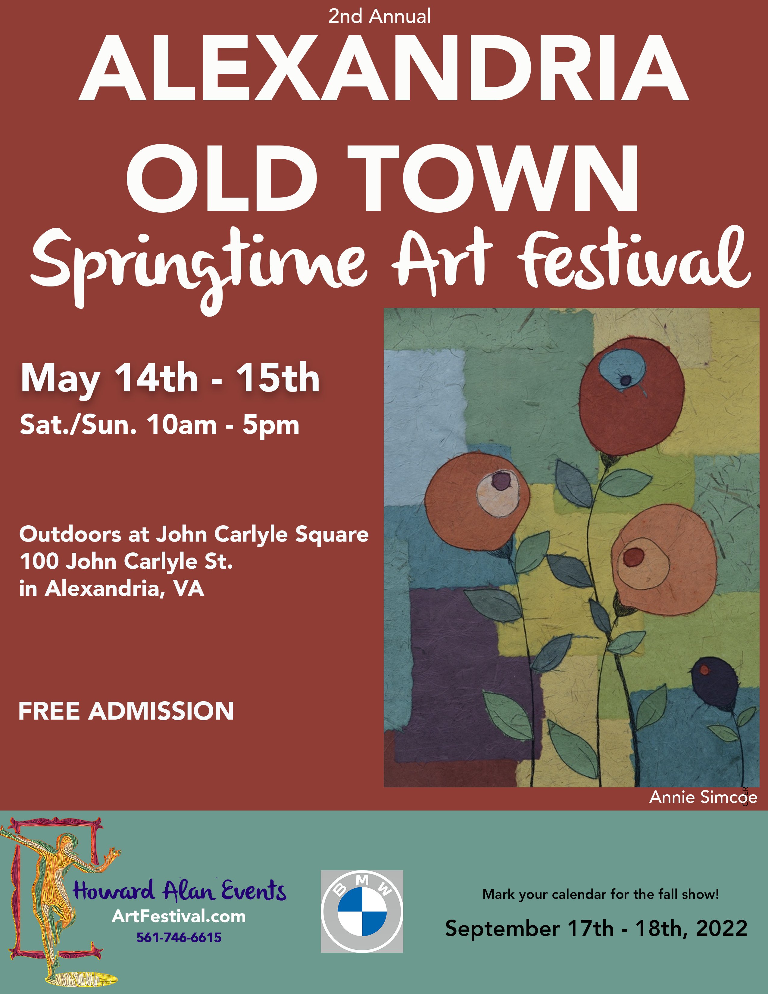 2nd Annual Alexandria Old Town Springtime Art Festival - Alexandria